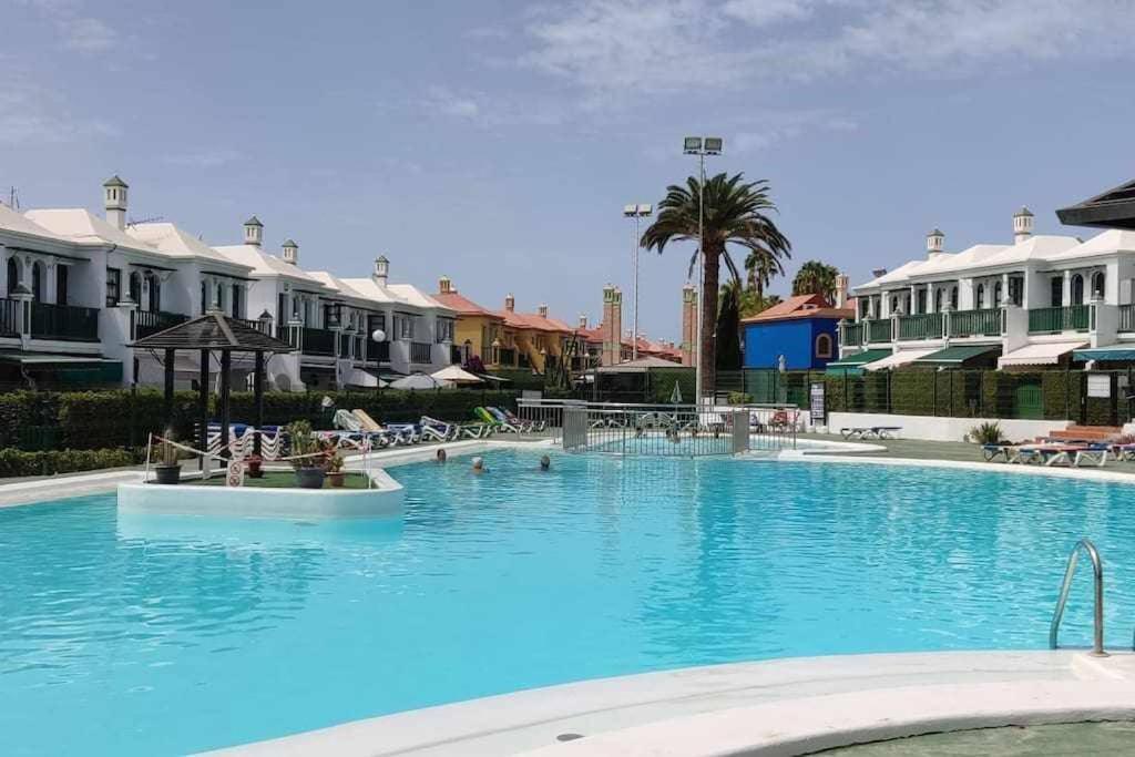 Raga Home - Bungalow With Swimming Pool In Maspalomas マスパロマス エクステリア 写真